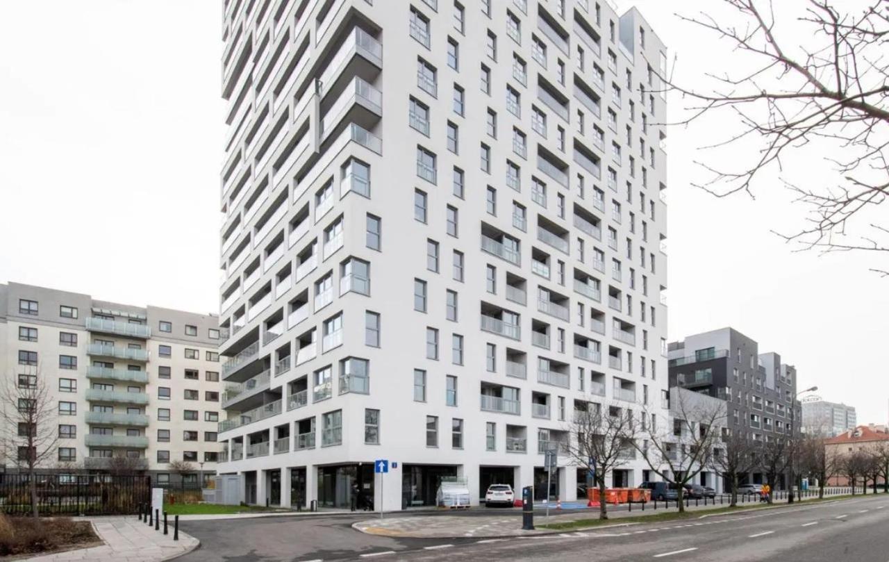 Modern Apartments With Access To The Pool Near Rondo Daszynskiego Station Warsaw Exterior photo